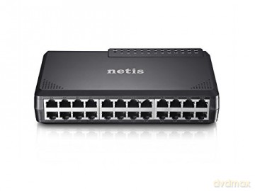 SWITCH NETIS 24-PORT 100MB DESKTOP, ST3124P