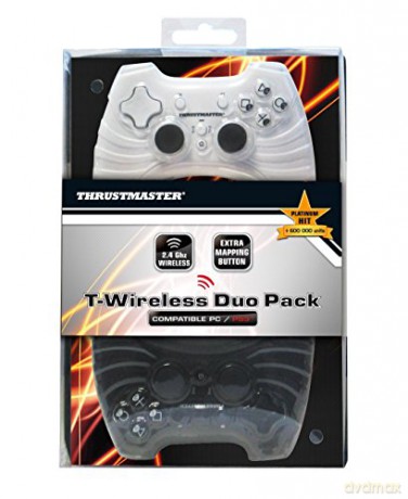 GAMEPAD THRUSTMASTER T-WIRELESS DUO PACK (ZESTAW 2 PADÓW) BEWZPRZEWODOWY PC/PS3