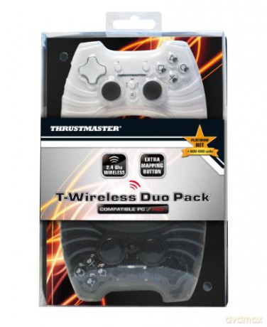 GAMEPAD THRUSTMASTER T-WIRELESS DUO PACK (ZESTAW 2 PADÓW) BEWZPRZEWODOWY PC/PS3