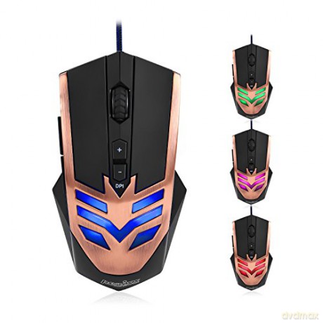 Mysz Perixx MX-1000 Copper Metal Gaming