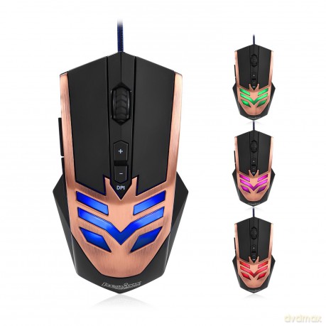Mysz Perixx MX-1000 Copper Metal Gaming