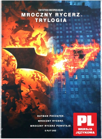 Mroczny Rycerz Trylogia [6DVD]