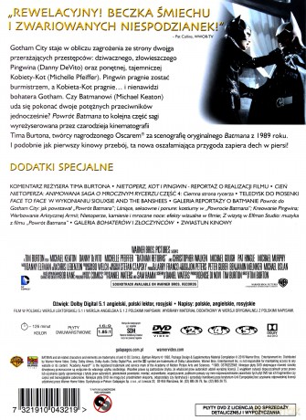 Powrót Batmana (Premium Collection) [2DVD]