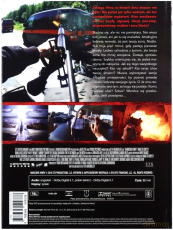 Hardcore Henry (booklet) [DVD]
