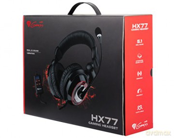 Zestaw słuchawkowy do gier Natec Genesis HX77 Real 5.1