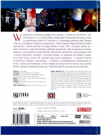 Ziemia obiecana (booklet) [DVD]