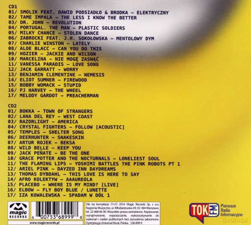 Muzyka Między Słowami 3 Tok FM [2CD]