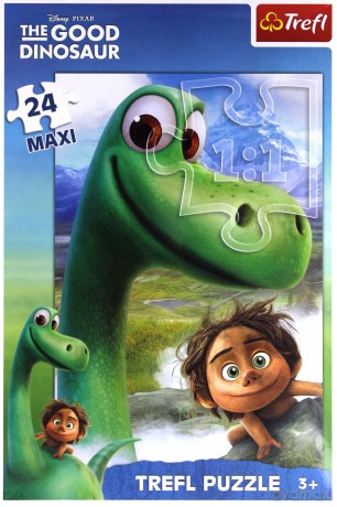 TREFL 24 el. Maxi Arlo i Spot Dobry dinozaur (14232) [PUZZLE]