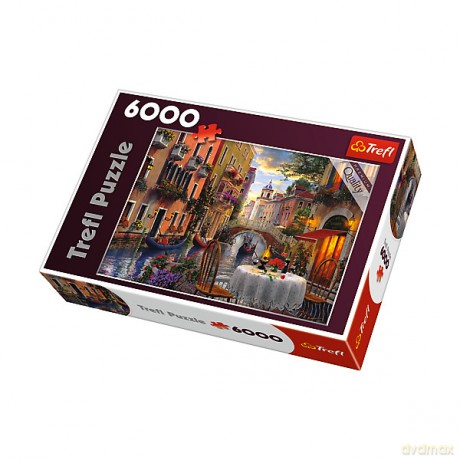 TREFL 6000 el. Romantyczna kolacja (65003) [PUZZLE]
