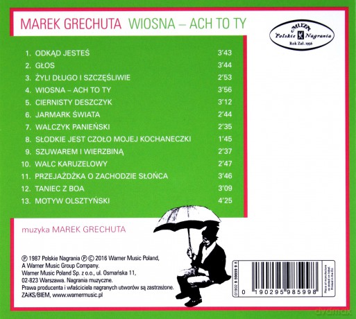 Marek Grechuta: Wiosna - Ach To Ty (digipack) [CD]