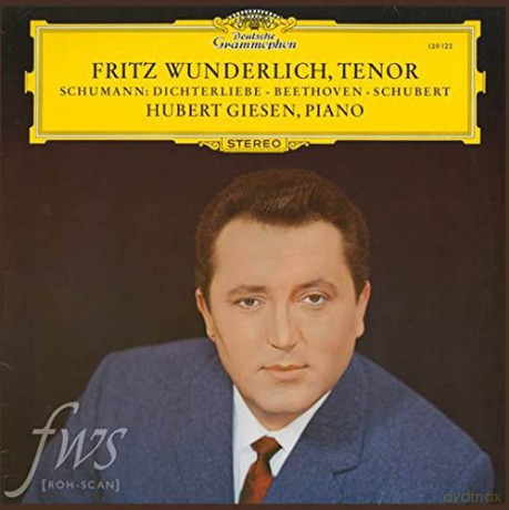 Fritz Wunderlich: Schumann, Beethoven, Schubert [Winyl]