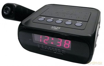 ADLER AD 1120 radiobudzik z projektorem