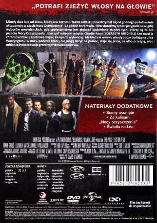 Noc Oczyszczenia 3: Czas Wyboru [DVD]