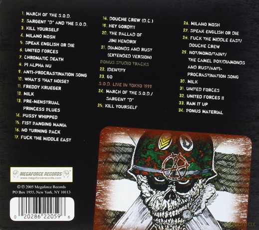 S.O.D.: Speak English Or Die (Anniversary Edition) (digipack) [CD]