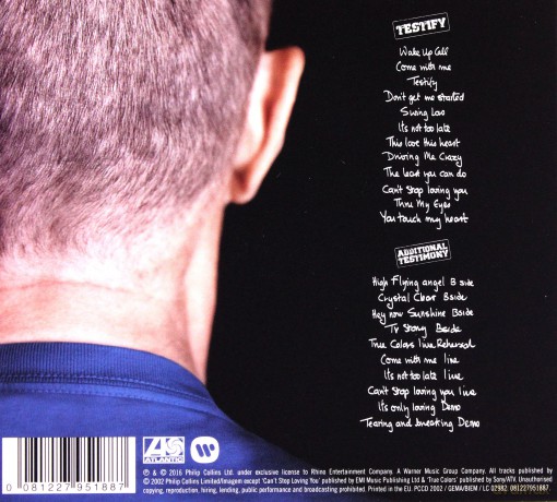 Phil Collins: Testify (Deluxe Edition) [2CD]