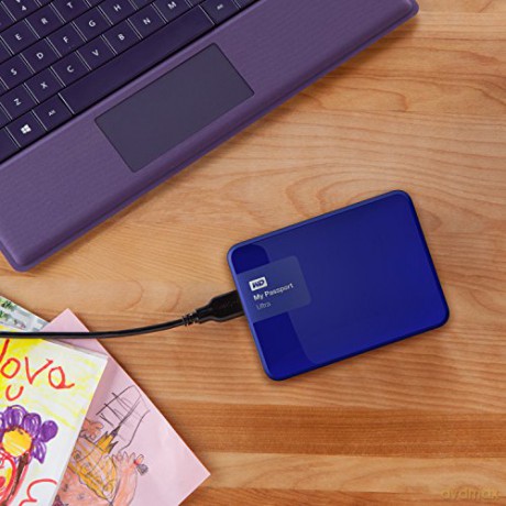 WD My Passport Ultra Dysk zewnętrzny 1TB niebieski