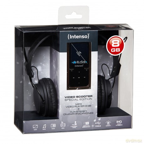 Odtwarzacz MP3 Video Intenso 8GB micro SD-HC Black