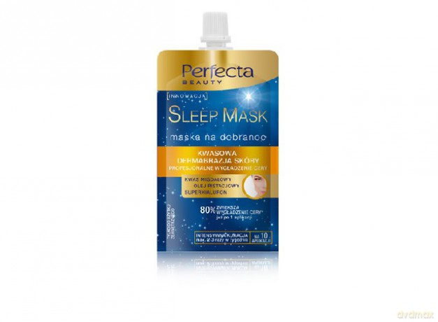 Dax Perfecta Sleep Mask Maseczka Kwasowa dermabrazja skóry 50ml