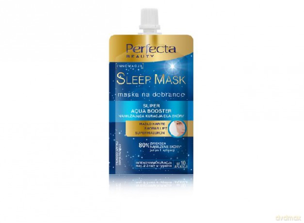 Dax Perfecta Sleep Mask Super Aqua Booster Maseczka na noc nawilżająca 50ml