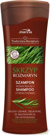 Joanna Tradycyjna Receptura Szampon Skrzyp I Rozmaryn