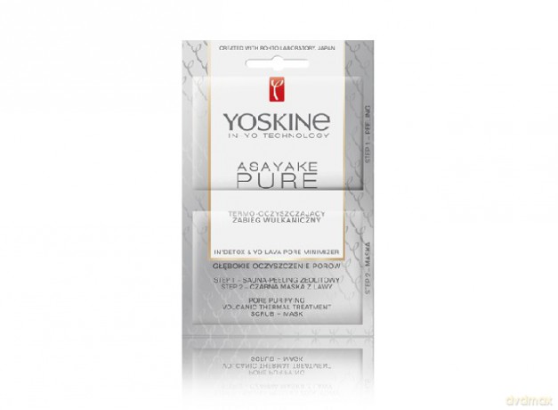 Yoskine Asayake Pure Termo-oczyszczający zabieg wulkaniczny 5ml x 2