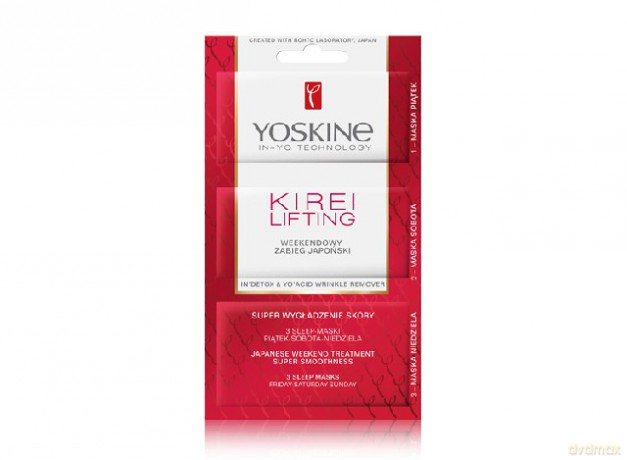 Yoskine Kirei Lifting Weekendowy Zabieg Japoński 4 ml + 4 ml + 5 ml