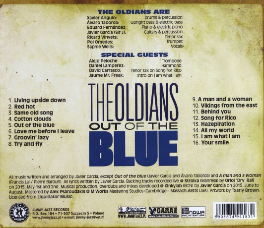 The Oldians: Out Of The Blue [CD]