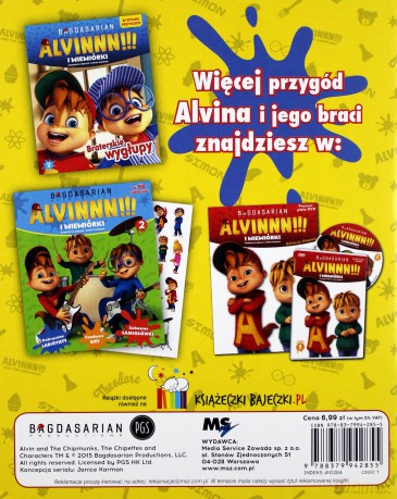 Alvinnn!!! i wiewiórki - Zaginiony klejnot [KSIĄŻKA]