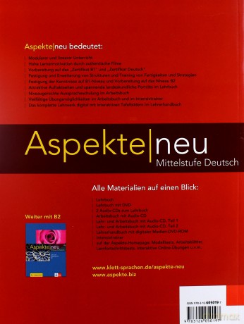 Aspekte Neu B1+ LB + AB Teil 2 - Ute Koithan, Tanja Sieber, Helen Schmitz, Ralf Sonntag [KSIĄŻKA]