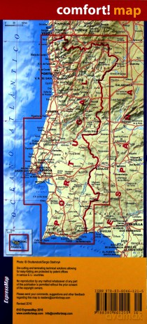 Comfort!map Portugal 1:500 000 (laminat)