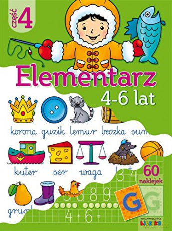Elementarz cz. 4 4-6 lat [KSIĄŻKA]