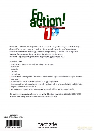 En action! 1 podręcznik wieloletni - Fabienne Gallon [KSIĄŻKA]