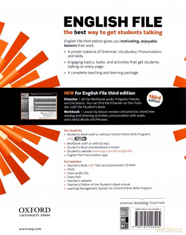 English File 3E Upper-Intermediate ćwiczenie Without Key - Christina Latham-Koenig, Clive Oxenden, Paul Seligson [KSIĄŻKA]