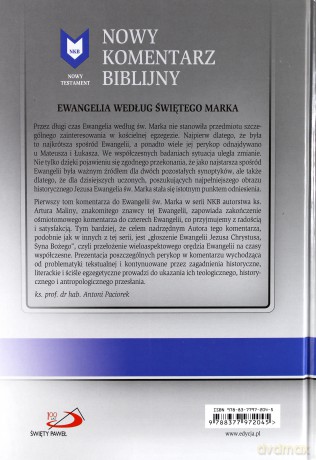 Ewangelia wg św. Marka cz. 1 Rozdziały 1,1 - 8,26 - ks. Artur Malina [KSIĄŻKA]