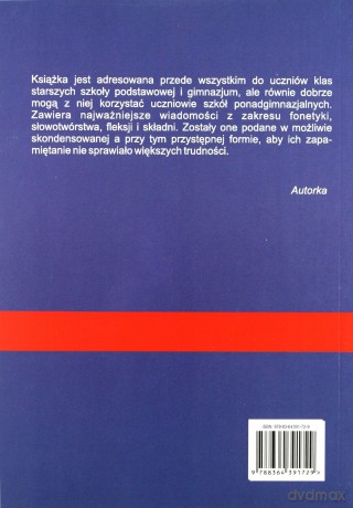 Gramatyka szkolna języka polskiego - Joanna Szczęsna [KSIĄŻKA]