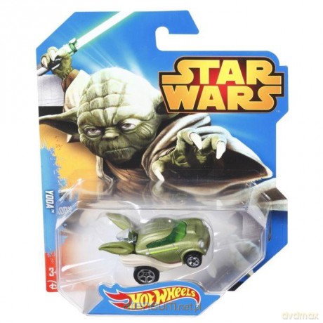 Hot Wheels - Star Wars Samochodzik Yoda (Gwiezdne Wojny)