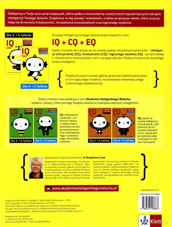 IQ inteligencja logiczna dla 4-5 latków [KSIĄŻKA]