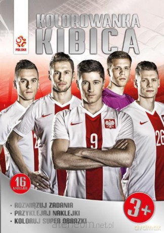 Kolorowanka A4 z naklejkami PZPN [KSIĄŻKA]