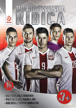 Kolorowanka A4 z naklejkami PZPN [KSIĄŻKA]