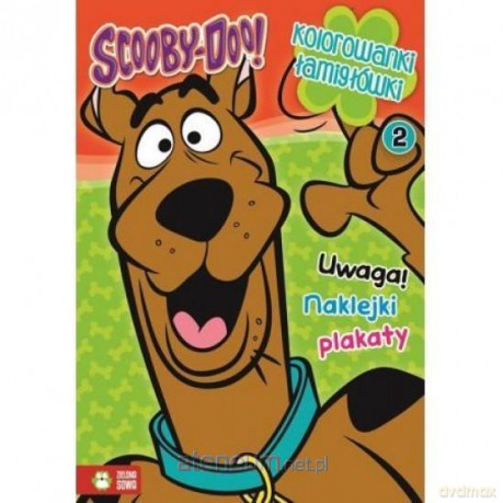 Kolorowanki łamigłówki cz. 2. Scooby-Doo [KSIĄŻKA]