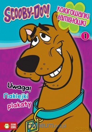 Kolorowanki, łamigłówki cz. 1. Scooby-Doo [KSIĄŻKA]