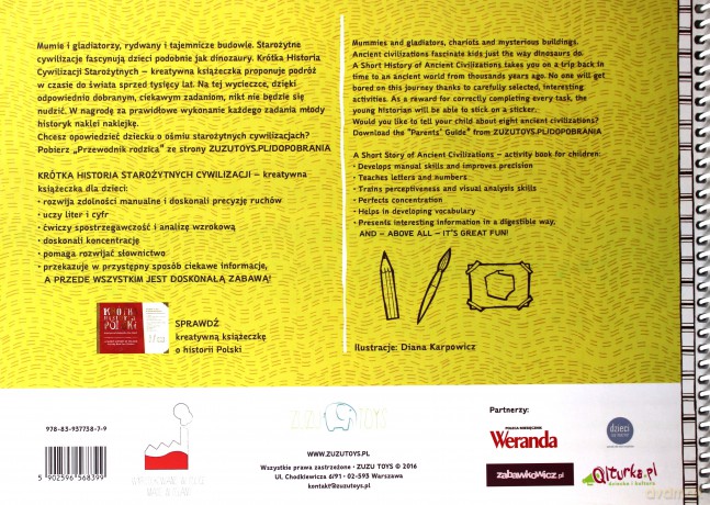 Krótka Historia Starożytnych Cywilizacji - Diana Karopwicz [KSIĄŻKA]