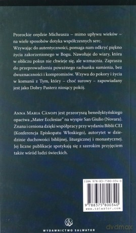 Księga Micheasza wzorem posłuszeństwa i pokory - Anna Maria Canopi [KSIĄŻKA]