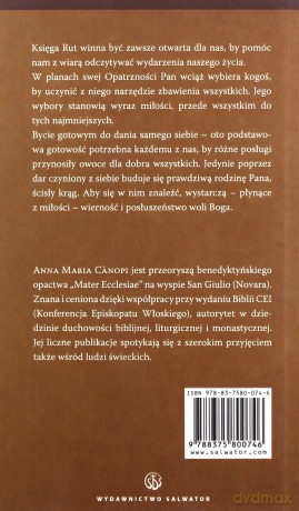 Księga Rut. Zaufać Bożej Opatrzności - Anna Maria Canopi [KSIĄŻKA]