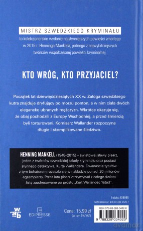 Mistrz szwedzkiego kryminału (Tom 2) Psy z Rygi (pocket) - Henning Mankell [KSIĄŻKA]