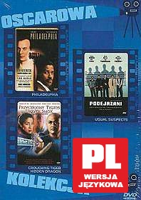 Kolekcja Oscarowa: Podejrzani, Przyczajony tygrys ukryty smok, Filadelfia [3DVD]