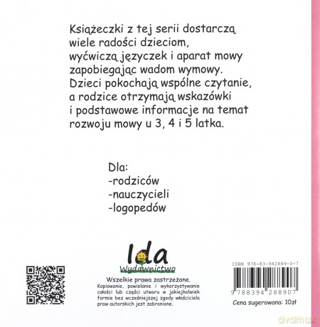 Moja pierwsza logopedyczna książeczka (0 - 3 lat) - Katarzyna Patalan [KSIĄŻKA]