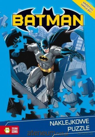Naklejkowe puzzle. Batman [KSIĄŻKA]