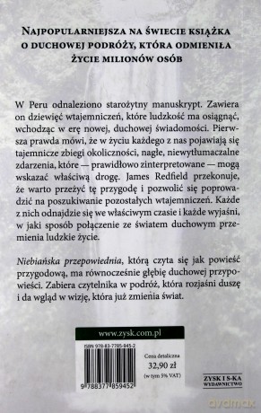 Niebiańska przepowiednia - James Redfield [KSIĄŻKA]