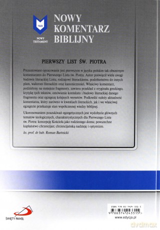 Nowy komentarz biblijny Nowy Testament (Tom 17) Pierwszy list św.Piotra - Stanisław Hałas [KSIĄŻKA]